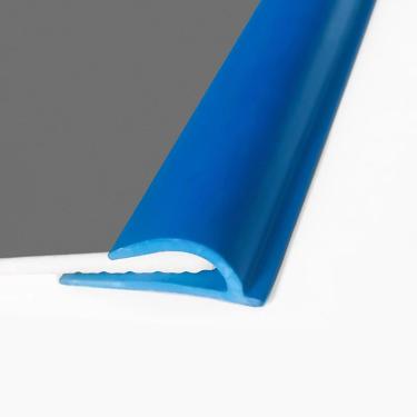 Imagem de Tira De Plástico Para Carpete, Bordas De Acabamento Extra Longas, Perfil Decorativo De 3,5cm De Largura Bar Para Piso De Vinil, Fácil De Cortar & Instalar, Dark Blue, Length-2m(6.5ft)