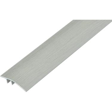 Imagem de Acabamento De Limiar Largo 1.7" Por 35", Carpete Para Lvt/vinil/azulejo/madeira/laminado Transição De Barra De Porta - Faixa De Piso De Porta De Metal Angular, Mayan Grey