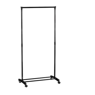 Imagem de Arara Para Roupas Com Rodizios - Preto