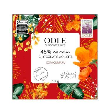 Imagem de Chocolate 45% ao Leite com Cumaru Odle  80g