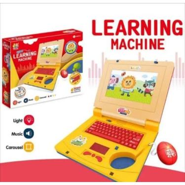 Imagem de Brinquedo Infantil Notebook Computador LapTop Infantil Musical - Sober