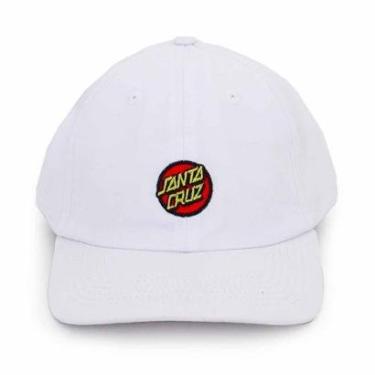 Imagem de Boné Santa Cruz Dad Hat Classic Dot - Branco-Unissex
