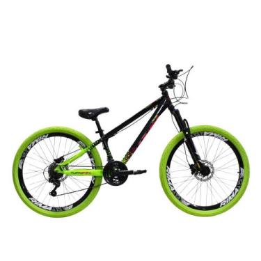 Imagem de Bicicleta Aro 26 Viking Tuff x44 Alumínio 21 Vel Câmbio Shimano Freio 