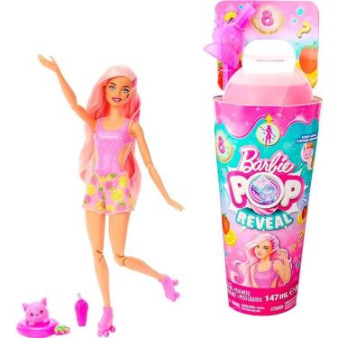 Imagem de Barbie Pop Revelação 8 Surpresas Morango.