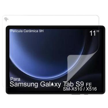 Imagem de Película cerâmica Paperlike 9D para Galaxy Tab S9 FE SM-X510 11 Resist