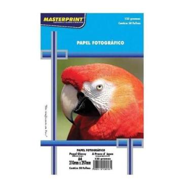 Imagem de Papel Masterprint Foto Glossy 135G/M A4 - 50Folhas Der 4