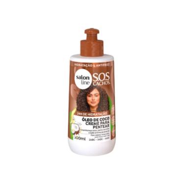 Imagem de Salon Line S.O.S Cachos Óleo de Coco Creme 300ml