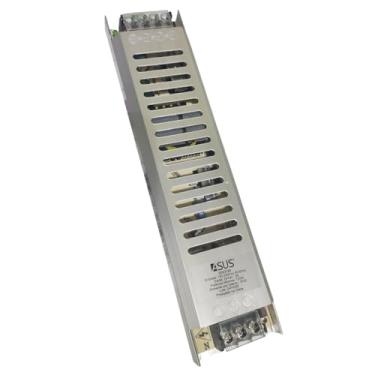 Imagem de Fonte Chaveada Slim Driver 24V 5A Fita de Led Perfil Lustre Camera CFTV Circuito Interno Dispositivo Eletronico Iluminaçao Versatil Multiuso