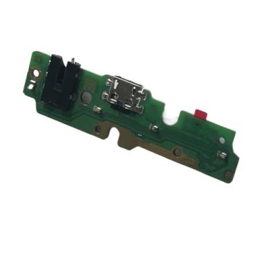 Imagem de zhxchzhi Placa de conector de áudio da base de carregamento OEM compatível com peças Tecno Spark 7(KF6I)/7T (KF6P)
