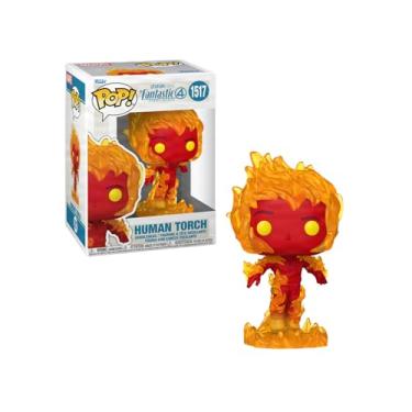 Imagem de Candide, Boneco, Funko POP! Tocha Humana, Marvel Quarteto Fantástico - 14 cm
