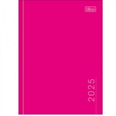 Imagem de Agenda 2026 Costurada Pepper Rosa M4 12,3x16,6cm - Tilibra