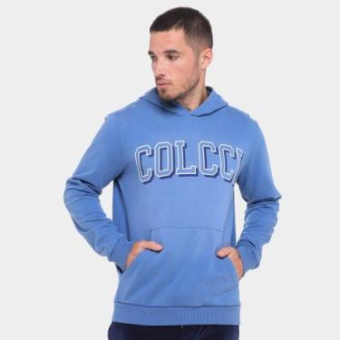 Imagem de Moletom Colcci Com Capuz Masculina, Azul, G