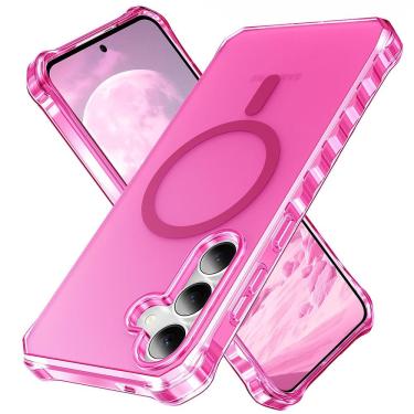 Imagem de Capa de telefone Caselovely Magnetic para Samsung Galaxy S25 Rose