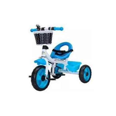 Imagem de Triciclo Infantil com Empurrador Crianças 3 Rodas Pedal Passeio Flex -