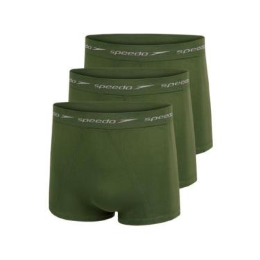Imagem de Kit com 3 Cuecas Sunga Speedo 4283, Verde, 1XG