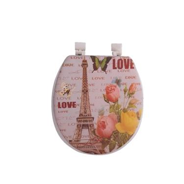 Imagem de Tampo Assento de Vaso Sanitário Almofadado (Love)