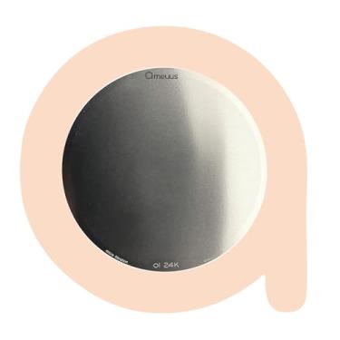 Imagem de Meuus Filtros de metal reutilizáveis de aço inoxidável AeroPress – O1 Micro filtro 10K