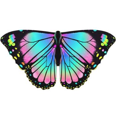 Imagem de Fantasia Butterfly Wings Irolewin para crianças de 3 a 9 anos