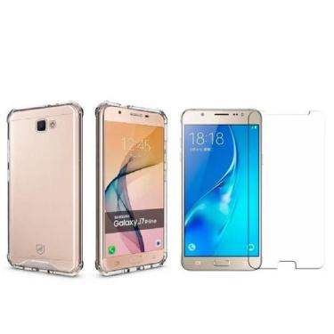 Imagem de Kit Proteção 2 em 1 para Samsung Galaxy J7 Prime Capa + Película de Vi