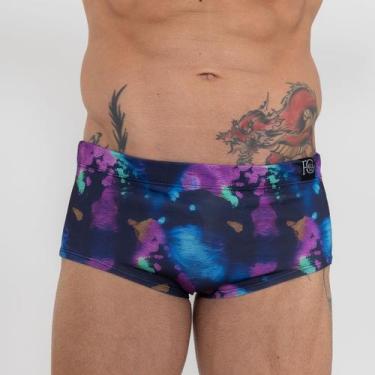 Imagem de Sunga Slip Tradicional Print Aquarela - Fill&co