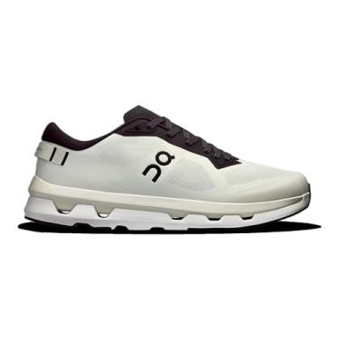 Imagem de On Cloudzone – Tênis de corrida masculino casual (branco/preto), Branco/preto, 45
