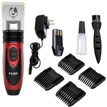 Imagem de Tosquiadeiras Elétricas Para Animais De Estimação Máquina De Corte De Cabelo Para Animais De Estimação Kit De Tosquiadeira Para Gatos Recarregável De Baixo Ruído Cortador De Pêlos Para Cães
