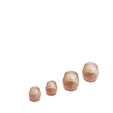 Imagem de Protetor de Silicone e Feltro Para Pé de Cadeira(Redondo-Grande-40mm,4)