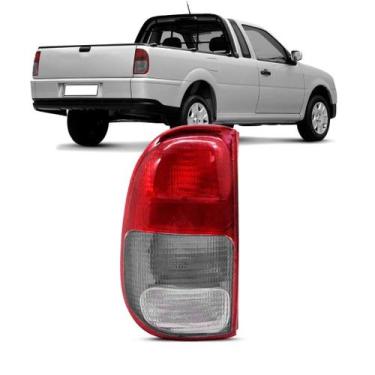 Imagem de Lanterna Traseira Saveiro G2 1997 98 99 00 A 2005 Fume - SP ACESSÓRIOS