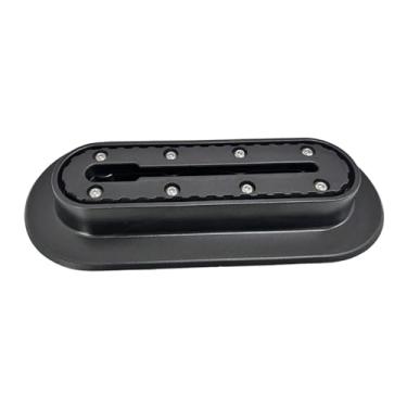 Imagem de Vaveren Base de suporte para prancha de remo inflável, suporte para vara de barco, equipamentos, oval para deck de pesca, para caiaque