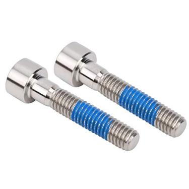 Imagem de Domary Liga de Titânio M6x30mm para Parafusos de Holonete de Bicicleta, Alta Resistência, Leve, Reutilizável, para Bicicletas de Montanha na Estrada (Prata)