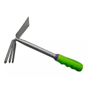 Imagem de Enxadinha Rastelo Sancho 3 Pontas P/ Jardim 34cm - Palisad