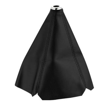 Imagem de Capa de bota de câmbio de carro, capa de proteção contra poeira de botão de câmbio de couro camurça, substituição manual/automática, acessórios para interior de carro, polaina de freio de mão, capa de