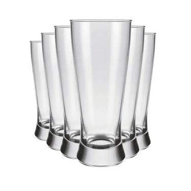 Imagem de Jogo de Copos de Cerveja SM Lager 300ml 6 Unidades - Nadir J507 - Nadi