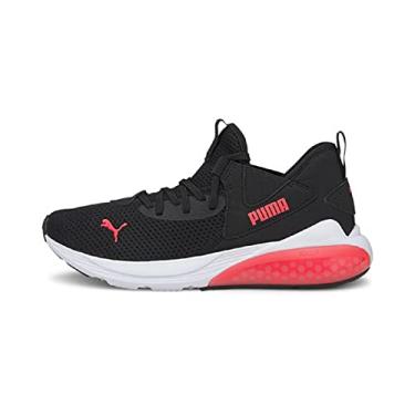 Imagem de PUMA Tênis de corrida feminino Cell Vive, Preto, rosa inflamável, 8