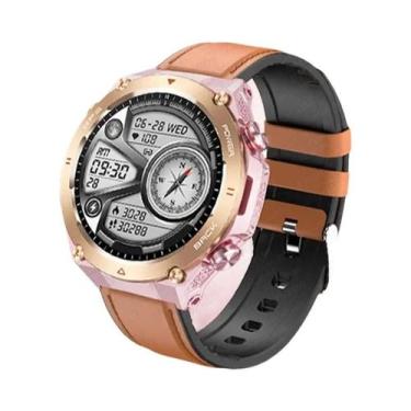 Imagem de Relógio Inteligente Militar Masculino GPS 2025 T Rex 3 AMOLED 650mAh À