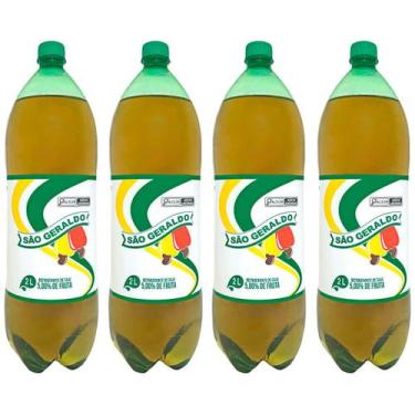 Imagem de Refrigerante de Caju São Geraldo 2 Litros Cajuína 4 unidades