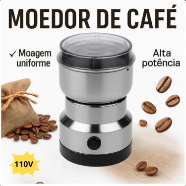Imagem de Moedor de Café Inox  110V Estável na Bancada - LIPPIN, Bivolt