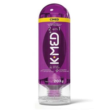 Imagem de K-Med 2 em 1 Gel Lubrificante Íntimo e Gel de Massagem Corporal - 200g