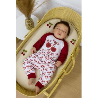 Imagem de Pijama Bebê Cotton Confortável e Divertido para Noites de Sonhos Tranq