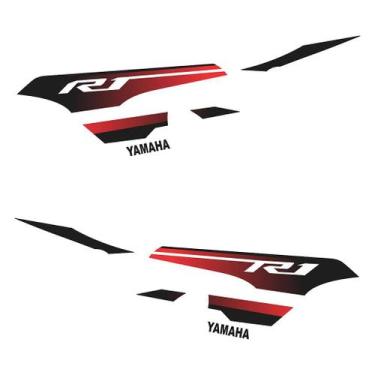 Imagem de Adesivo Protetor Tank Pad Yamaha YZF R1 2015 Lateral - Cromo Sign