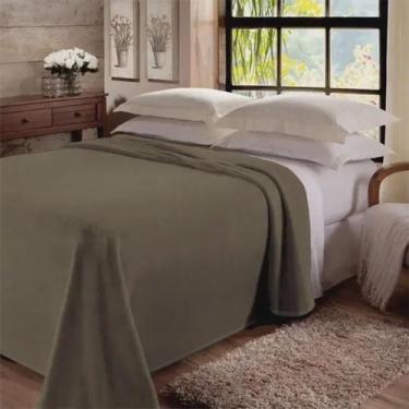 Imagem de Cobertor / Manta Casal Estampado Dyuri - Jolitex, NEW KHAKI