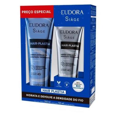 Imagem de Kit Eudora Siàge Hair-Plastia Shampoo 250ml + Condicionador 125ml