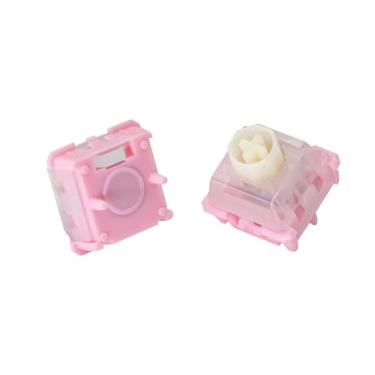 Imagem de Interruptores de teclado WS Flux HE Deep Clacky, interruptores lineares magnéticos pré-lubrificados, ajuste livre para teclado HE pré-viagem para teclado gamer de gatilho rápido (35 peças)