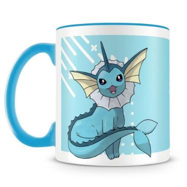 Imagem de Caneca Personalizada Pokémon Vaporeon - Porcelana Alta Resistência - A