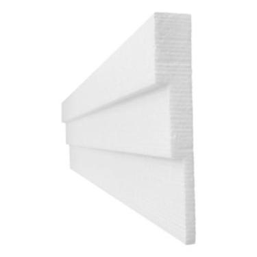 Imagem de Moldura roda teto em isopor sanca decoração kit com 6 metros, 10cm de 