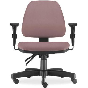 Imagem de Cadeira De Escritório Giratória Executiva Ergonômica Rosê - LYAM DECOR