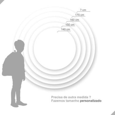 Imagem de Painel de Tecido Sublimado Redondo Arraiá Retalhos Bandeirinhas Festa 