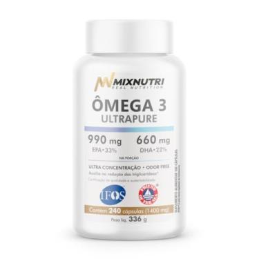 Imagem de Ômega 3-126g 240 caps Anti-inflamatório Natural Mix Nutri