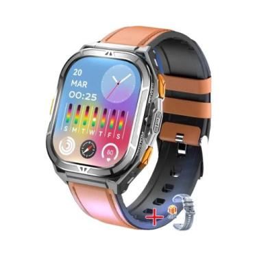 Imagem de Smartwatch Resistente À Água 5ATM IP69K Com GPS De Dupla Banda, Bússol