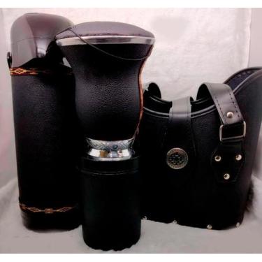 Imagem de Kit Bolsa Chimarrão completo - TOP BOLSAS, Preto